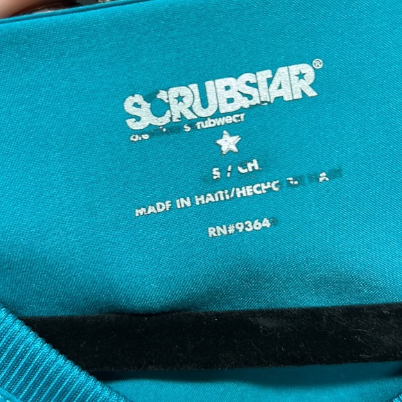 Teal green scrubs size M - Picture 12 of 16